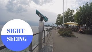 SIGHTSEEING Friedrichshafen am Bodensee in GERMANY [upl. by Euqinomahs]