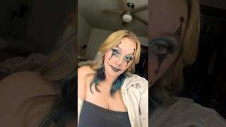 Lil Halloween makeup halloweenmakeupshorttrendingshortsclownmakeup [upl. by Lama]