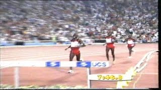 1992 Olympics  Mens 3000m Steeplechase [upl. by Lecram397]