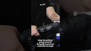 Car Polishing Tips – Keep the polisher power cord off the paint Detailers What’s your method [upl. by Airotnes]