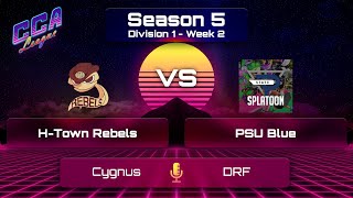 Div 1 HTown Rebels vs PSU Blue  CCA League S5 W2 [upl. by Marala505]