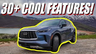 30 COOL and INTERESTING FEATURES of the 2022 INFINITI QX60 AWD SENSORY Edition [upl. by Vic156]