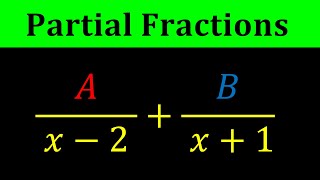 Partial Fractions  Partial Fractions Decomposition Method  Calculus  Part 1 [upl. by Pernell773]