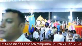 Athirampuzha Church Feast 24 January 2023 [upl. by Gent621]