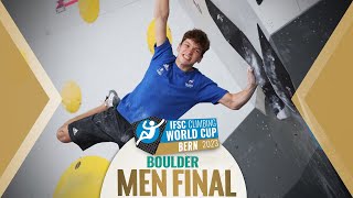 🔥IFSC BOULDER Mens Final World Championships Bern 2023 [upl. by Ynafit]