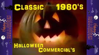 🎃 Classic 1980s Halloween Commercials [upl. by Atiuqan857]