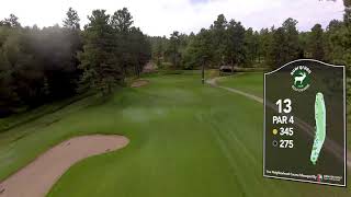 Evergreen Golf Course  Hole 13  Denver Golf [upl. by Xuerd]