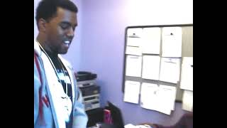 Kanye rapping All Falls Down at RocAFella 2002 [upl. by Anoed]