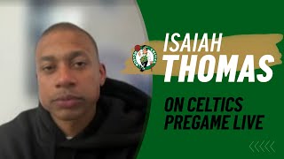 EXCLUSIVE Isaiah Thomas joins Pregame Live ahead of CelticsCavs Game 4 [upl. by Adair]