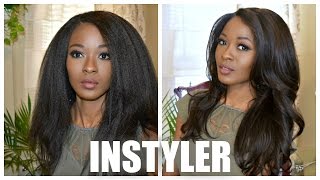 InStyler MAX Demo  Straighten amp Curl Your Hair [upl. by Buatti]