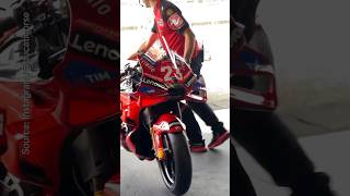 Warming up Enea Bastianinis Ducati GP24 [upl. by Romanas]