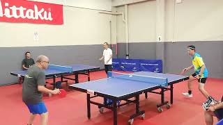 2024 sndtta table tennis div one Peter Lin vs Clement Siu set 3 [upl. by Fortier]