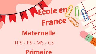 A2 💬 Ecole en France  Les classes 📚 [upl. by Reema]