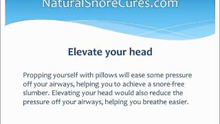 10 Tips To Stop Snoring [upl. by Britney]