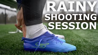 Rainy Finishing Training Session  Score More Goals With These Striker Exercises [upl. by Norac]