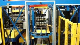 High Speed Linear Palletiser for PET bottles [upl. by Averyl188]