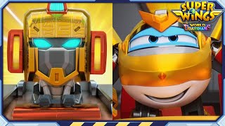 SUPERWINGS6 Africa amp Oceania amp Space part1  Superwings World Guardians  S6 Compilation [upl. by Meares]