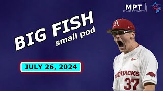 2024 MLB Draft Jake Faherty Breakdown with Jackson McAfee  Big Fish Small Pod [upl. by Breeze]