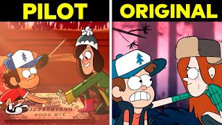 The FIRST VERSION of Gravity Falls PILOT vs ORIGINAL [upl. by Anayaran165]