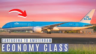 KLM Economy Class 7879 BRUTALLY HONEST Flight Review [upl. by Lebezej633]