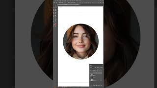 Crop Images in a Circle Shape using Photoshop photoshoptutorialcrop image edit masking design [upl. by Eibba]