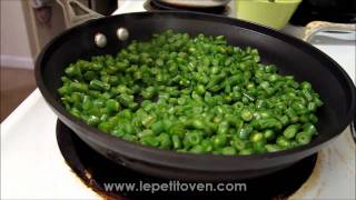 Asian StirFry Green Bean Omelette [upl. by Naillig]