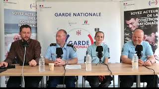 🔵 GENDARMERIE NATIONALE  sengager en tant que RÉSERVISTE opérationnel 🎙️ DIRECT GardeNationale [upl. by Ecneralc]