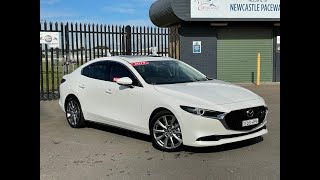 2019 Mazda 3 G25 Astina Luxury Sedan only travelled 5000 kms for sale at Newcastle Vehicle Exchange [upl. by Rebliw]