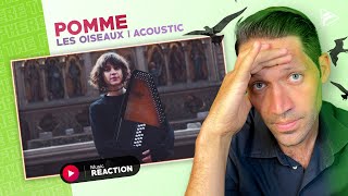 BEAUTIFUL Pomme  quotLes Oiseauxquot  Session Acoustique par quotBruxelles Ma Bellequot REACTION [upl. by Malcom]