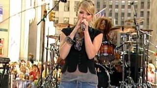 Hilary Duff  Wake Up  The Today Show In Live HQ [upl. by Idnic]