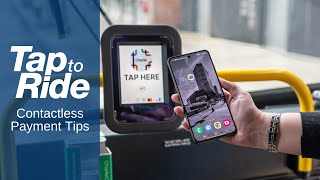 Tap to Ride  Contactless Payment Tips  August 1 2024 [upl. by Bartolome418]