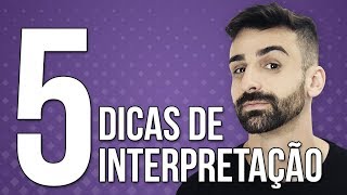 5 DICAS DE INTERPRETAÇÃO DE TEXTO  Prof Felipe Moraes [upl. by Akinoj]