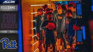 Fairleigh Dickinson vs Pitt Full Game Replay  202223 ACC Men’s Basketball [upl. by Ahsirahc827]