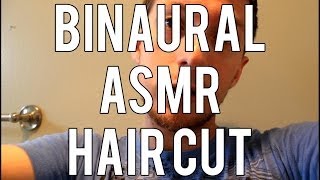 archive Binaural ASMR Haircut Role Play for Short Hair [upl. by Odnomra65]