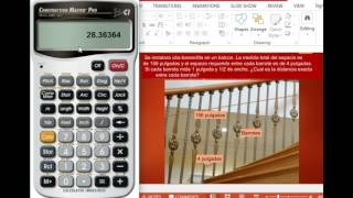 Pasos para Calcular la Distancia de Barandales en Escaleras [upl. by Dart]