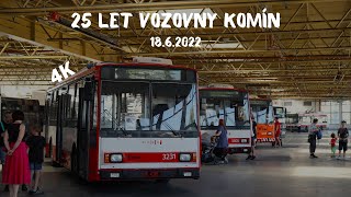 4K  Brno 25 LET VOZOVNY KOMÍN [upl. by Adniroc]