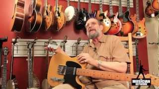 1950 Fender Broadcaster  THE GEORGE GRUHN ® GUITAR SHOW  TMNtv [upl. by Kampmann806]