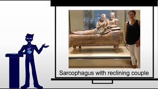 Sarcophagus with Reclining Couple [upl. by Drice]