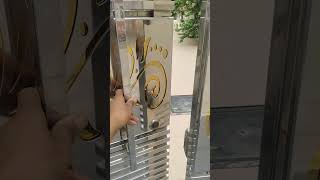 Hikvision video door phone Electronic Door Lock Install hikvision doorlock [upl. by Fried]