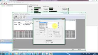 Modbus configuration via RS485 ModScan64 Master [upl. by Kristan]