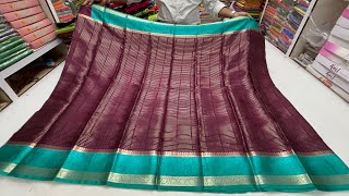 chickpet Bangalore wholesale fancy Designer sarees  chickpet Bangalore shopping [upl. by Eiliak608]