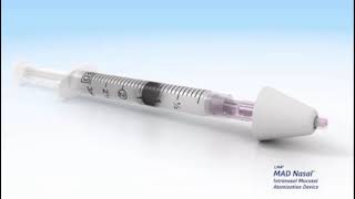 How Teleflex MAD Nasal Intranasal Mucosal Atomization Device Works [upl. by Mabel]