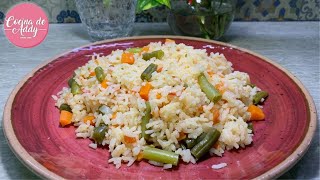 Mis TIPS para un ARROZ ROJO Perfecto NO se pega No se bate Receta Básica Cocina de Addy [upl. by Airamasor829]