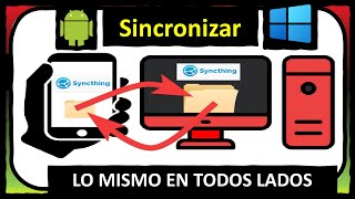 Cómo Sincronizar archivos en Android y PC Fácil y Gratis [upl. by Etteniuq]