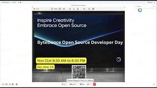 ByteDance Open Source Meetup 11112024 [upl. by Aryhs437]