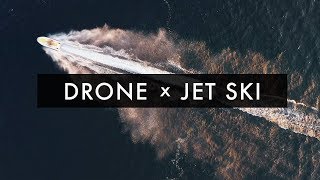 DRONE ON A JET SKI  DJI Mavic 2 Pro [upl. by Ilojne]