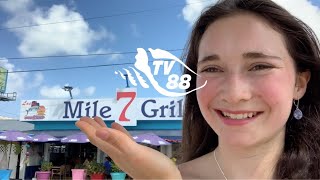 TV88 Touring the Keys at 7 Mile Grill in Marathon Florida [upl. by Eileek]