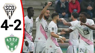 Angers vs StÉtienne 42 All Goals and Extended Highlights [upl. by Miller]