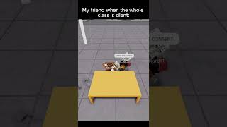 Then I get moved away roblox thestrongestbattlegrounds robloxmemes fyp trending recommended [upl. by Ellene]