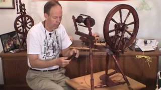 Kromski Spinning Wheel Maintenance Part 2 [upl. by Dnarb]